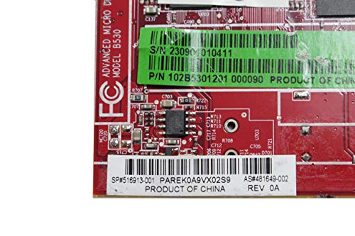 Hp 516913-001 Ati Hd3470 (Rv620) Pci-E X16 256Mb Graphics Card - Has One Dp 1.1A Connector, One Dual-Link Dvi Connector, And Includes Bracket #TOP6