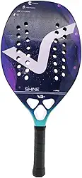 Raquete de Beach Tennis Shine 12K Carbon VG Plus