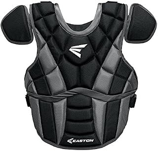 Easton PROWESS Fastpitch Softball Catchers Chest Protector | Intermediate | Black/Charcoal | 2