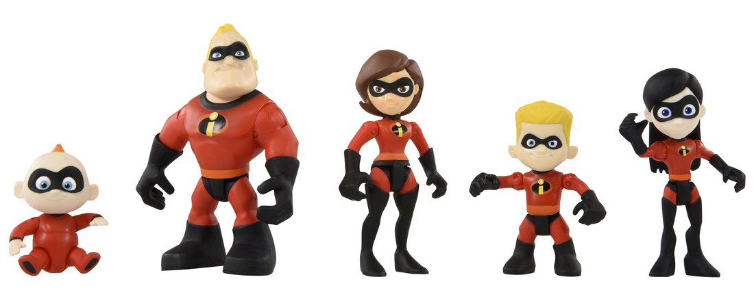 Mr.インクレディブル・ファミリー フィギュアセット