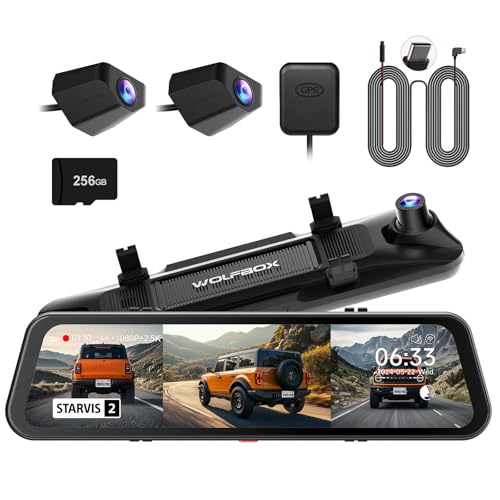 WOLFBOX G900 Tripro Bumper Version & 33Ft Rear Cam Longer Cable