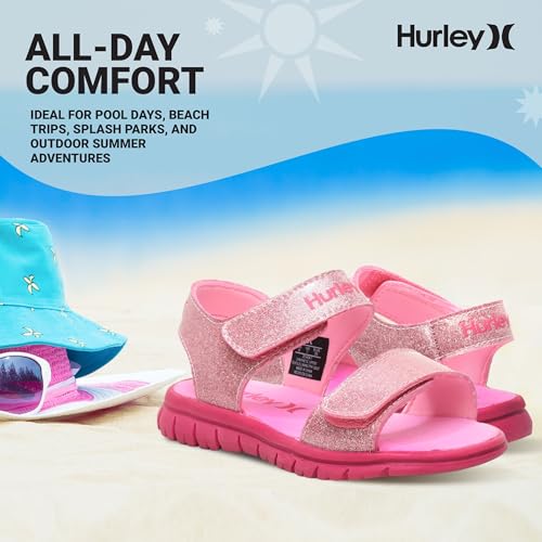 Image of Hurley Kids' Ken Adjustable Strap Sandals
