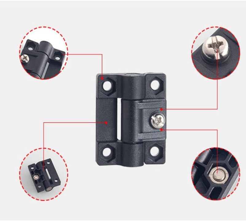 Plastic Hinges Damping Electrical Cabinet Box Hinge Assemblies