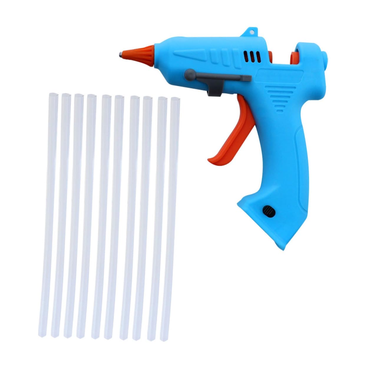 HOODANCOS Rechargeable Hot Melt Glue Portable Glue Tool Kit for Diy Trigger Control and Ergonomic Design