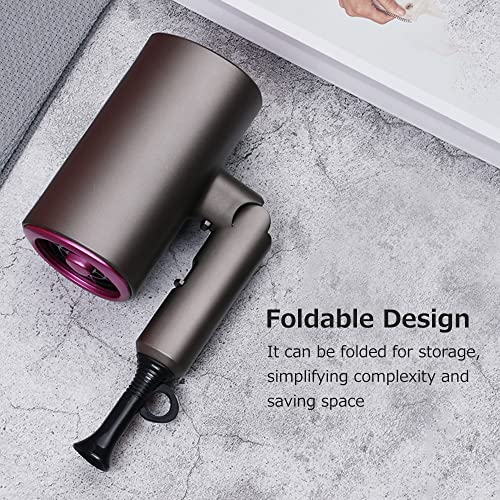 Mingzhe Secador de cabelo profissional dobrável portátil doméstico 1800 W secador de cabelo de alta