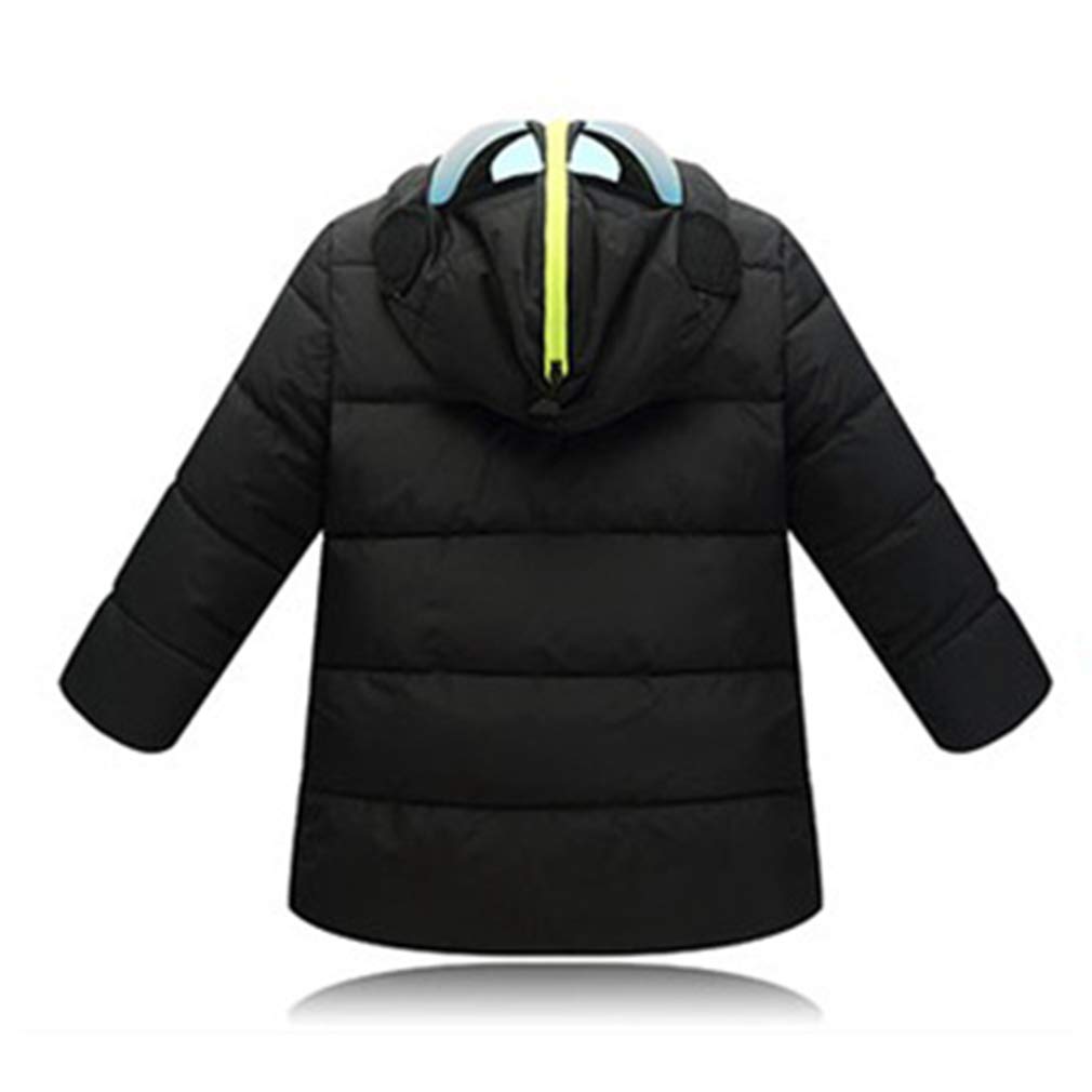 Ragazzi Ragazze Giacca Piumino Inverno Caldo Addensare Cappotto Parka Bambini Giacca di Cotone con Cappuccio Capispalla Giacca a Vento