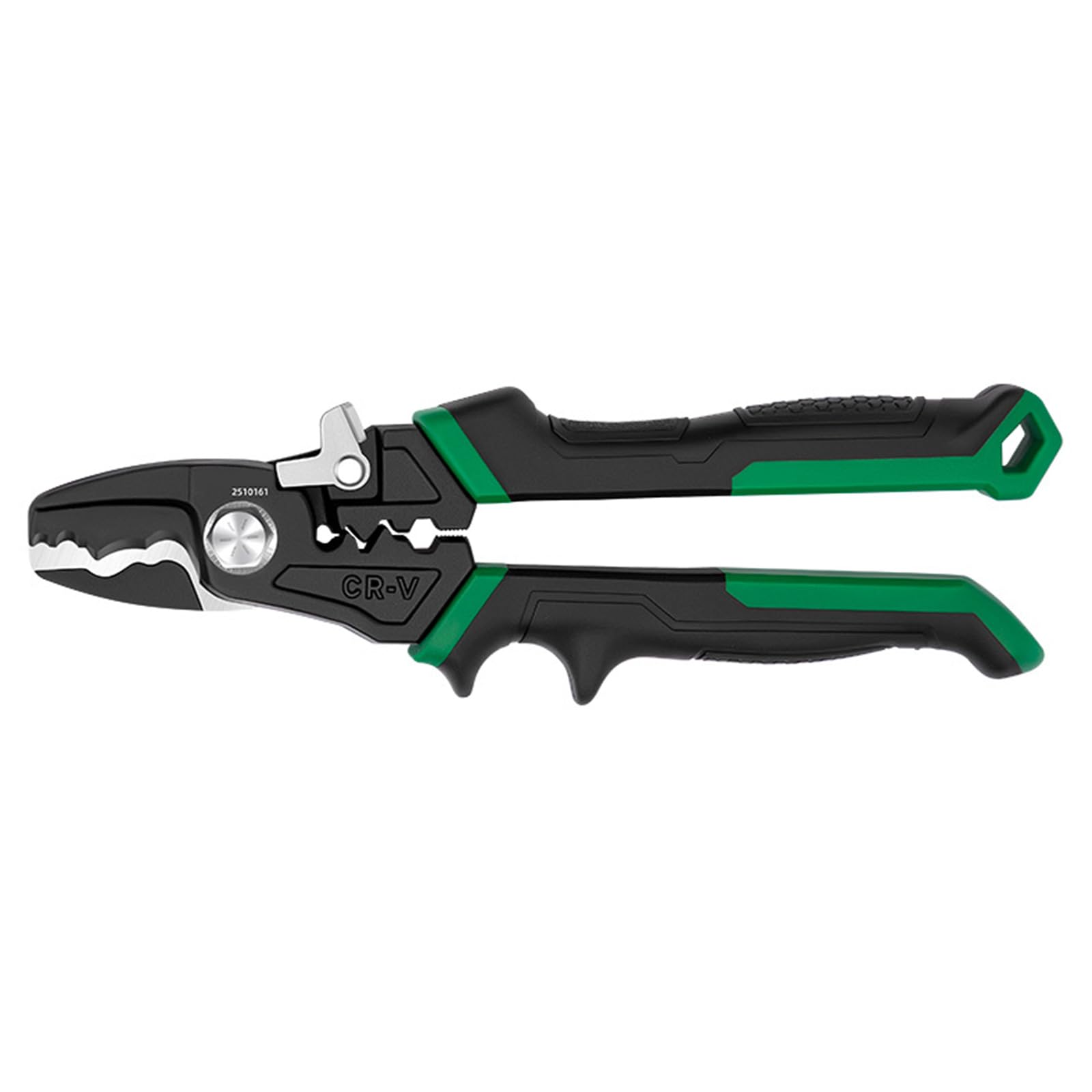 Rgybao Compact 8Inch Multipurpose Steel Wire Stripping Tool Crimper Cutter For Efficient Electrical Projects Accuracy Adjustable Wire Stripper