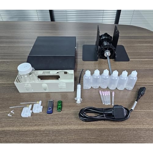 SYXINGL Impressora DTF A4, impressora de transferência DTF, para impressão em tecido escuro e claro