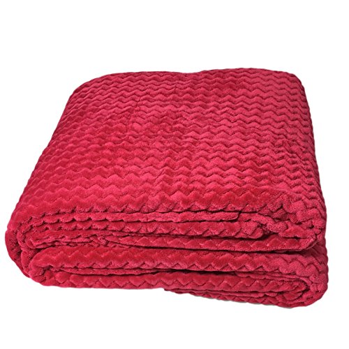 Just Contempo Mantas, poliéster, Rosa, 150x200