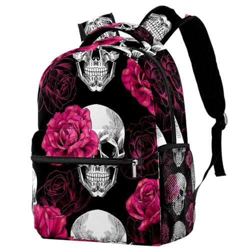Sac à dos d'école et de voyage décontracté multicolore pour filles et garçons