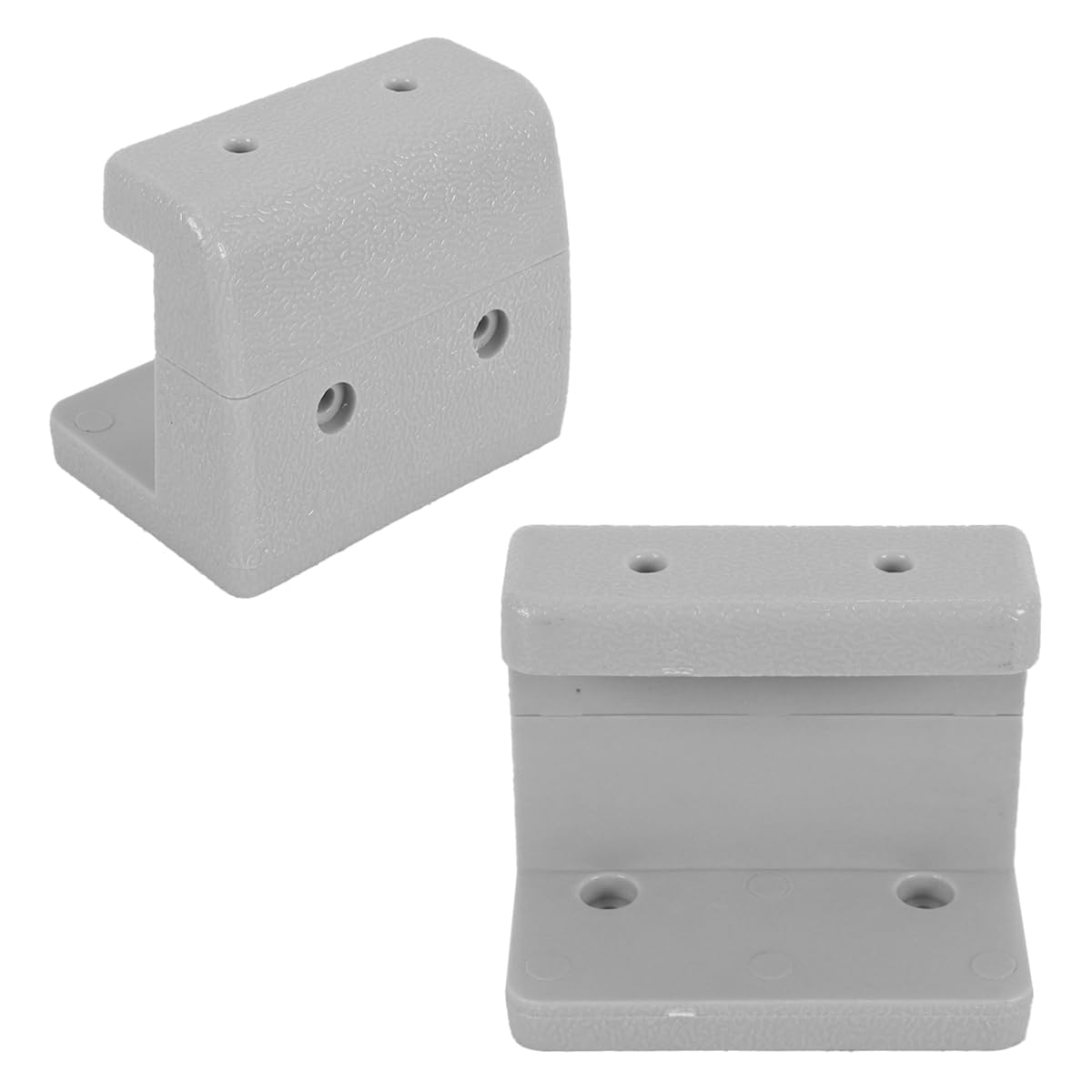 Alide 1 set di montaggio solare: set di montaggio, staffe angolari e laterali in plastica ABS, per pannelli con telaio da 17-40 mm