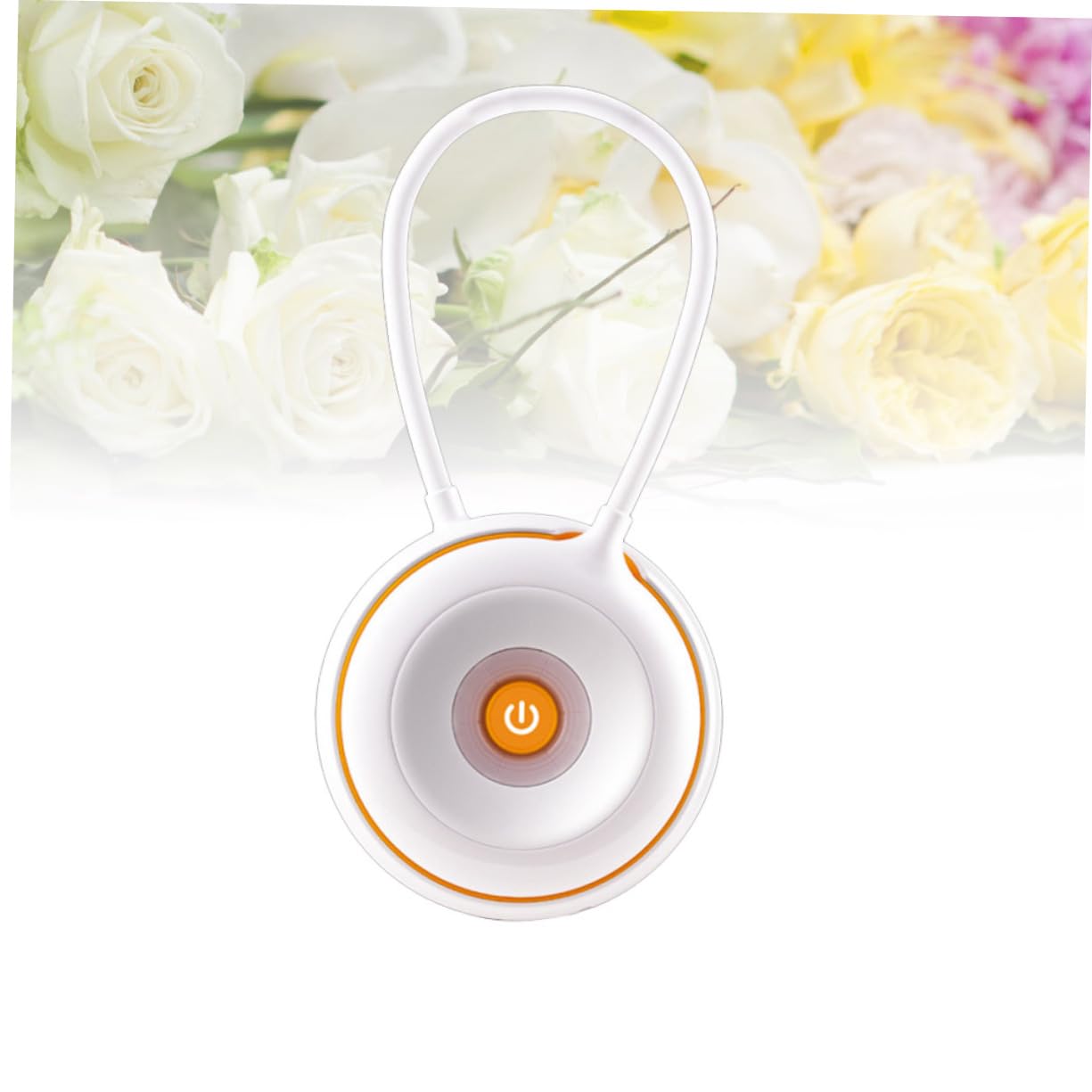 ABOOFAN Rechargeable LED Camping Lantern Multi Functional Portable Night Light with Brightness Levels Folding Design for Indoor and Outdoor Use Touch Control Storage Space Orange