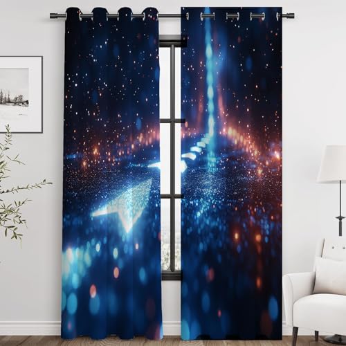Rideaux paysage modernes pour l'isolation thermique de la cuisine