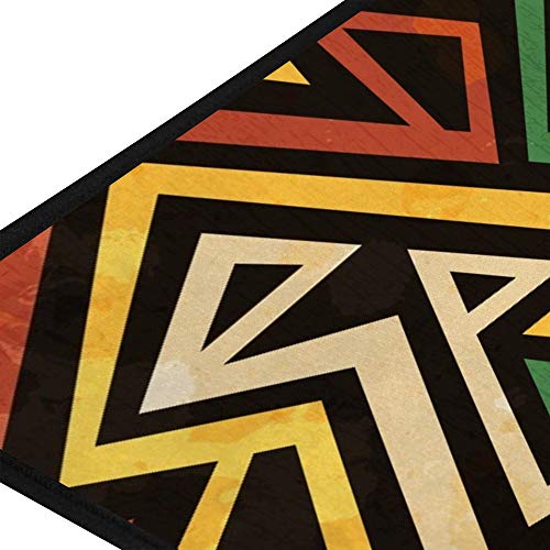 Alfombrillas de cocina antifatiga que alivian tus piernas con diseño africano grunge 6
