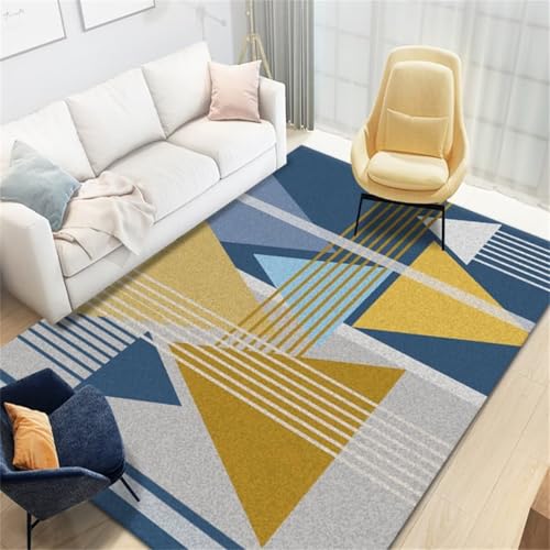 Tapis terrasse exterieur grand tapis geant rayures geometriques