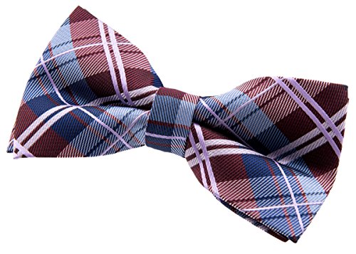 Retreez - Papillon elegante scozzese - Tessuto in
