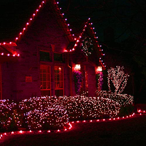 Uptotop-Christmas-100-Count-String-Light-20FT-Plug-in-Waterproof-String-Light-Decorations-for-Party-Carnival-Supplies-Outdoor-Yard-Garden-Decor-RED Uptotop Christmas 100 Count String Light 20FT Plug in Waterproof String Light Decorations for Party Carnival Supplies Outdoor Yard Garden Decor RED