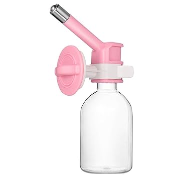 Pets Empire Pet Dispenser Water Bottle No Drip Bottle for Small Puppy Kitten and Rabbit Leak Proof Dog Water Kettle Automatic Water Drinking Feeder-1 Piece Color May Vary