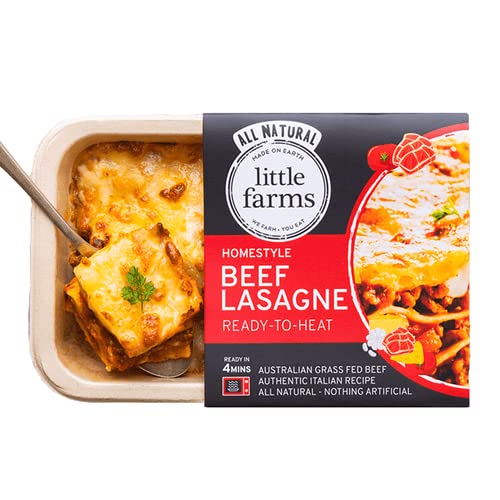 Little Farms Ready-to-Heat Homestyle - Beef Lasagne 350g (1 pack)