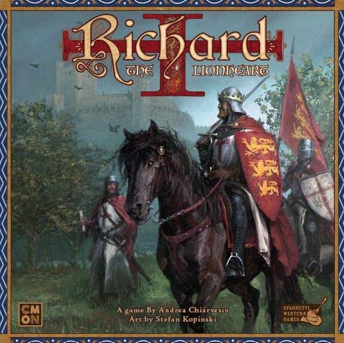 CMON Richard the Lionheart Board & Card Games