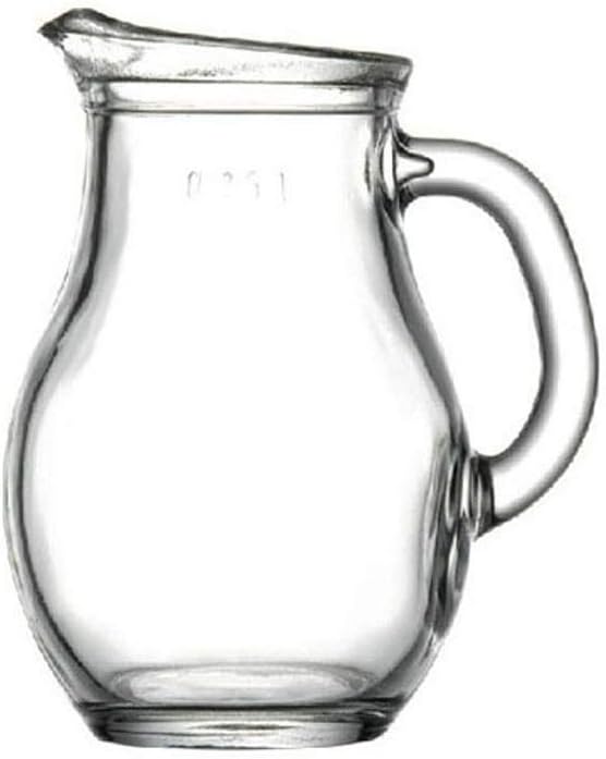 Small Creative Clear Glass Creamer Pitcher/Tea Sharing Pitcher/Sauce Pitcher/Milk Coffee Creamer Jug Milk Jug for Kitchen (Size: L) (S)