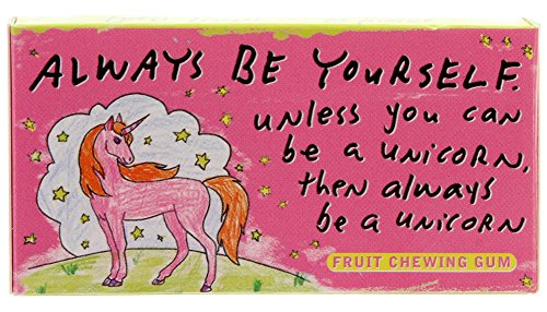 Blue Q Gum Always Be A Unicorn