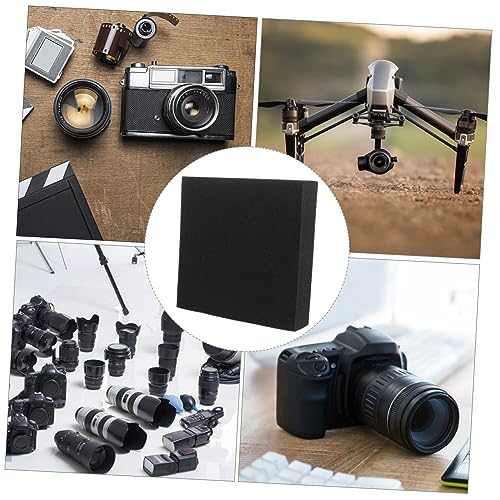 STOBOK Professional Packing Liner Packing Materials Packaging Material Foam Board Filling Foam Liner Black Foam Board Foam Mats Upholstery Foam Pour Professional Foam Insert Foam Inserts - Thumbnail 5
