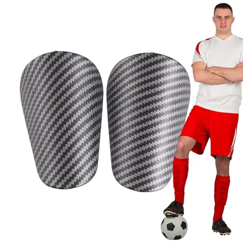 Espinilleras para adolescentes, mini espinilleras, almohadillas para niños y adultos, espinilleras curvadas de fútbol con interior EVA para patinar, esquí, béisbol, fútbol, etc