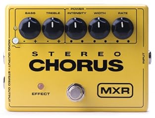 Add sparkle to clean-toned arpeggios Animate strummed passages Widen and fatten distorted power chords Rate and width controls Run in mono or use the stereo outputs for a huge, vibrant sound