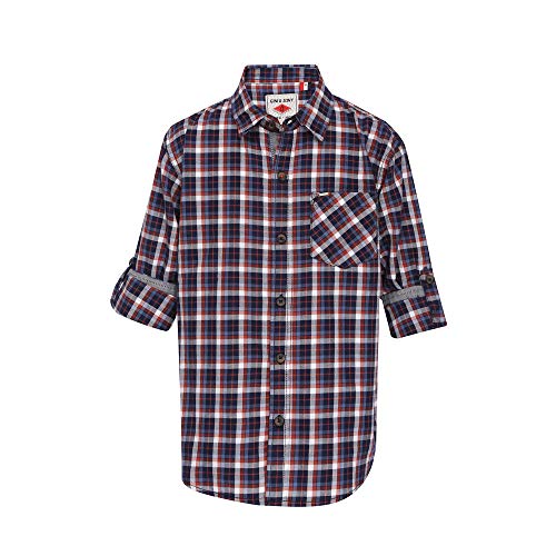 Image of Gini & Jony Boys Checked Casual Shirt
