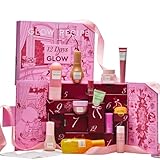 Glow Recipe 12 Days of Glow Advent Calendar - Limited-Edition Skincare Gift Set with Full-Size, Travel-Size & Mini Favorites for Hydration, Radiance & Barrier Support