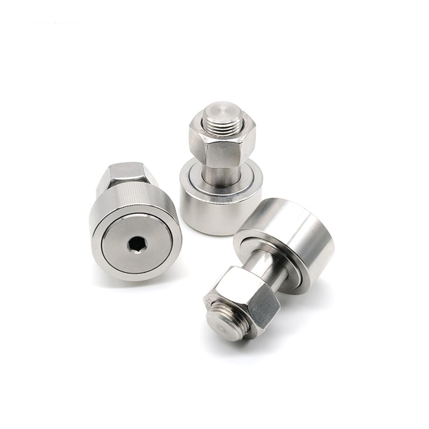 1Pcs CF10 SUS304 Stainless Steel Stud Type Cam Follower Bearing KR22 Bearing M10X22X36.2 mm