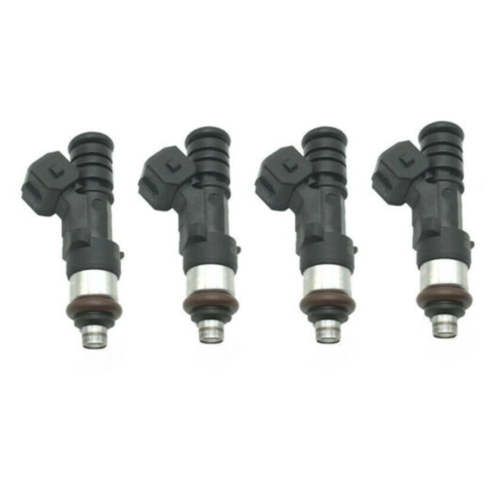 Hutianbrt One Color 4Pcs Fuel Injector Injection Nozzle 0280158207 101481 1538984/8A6g9f593aa Compatible For - Focus Fiesta B-Max C-Max