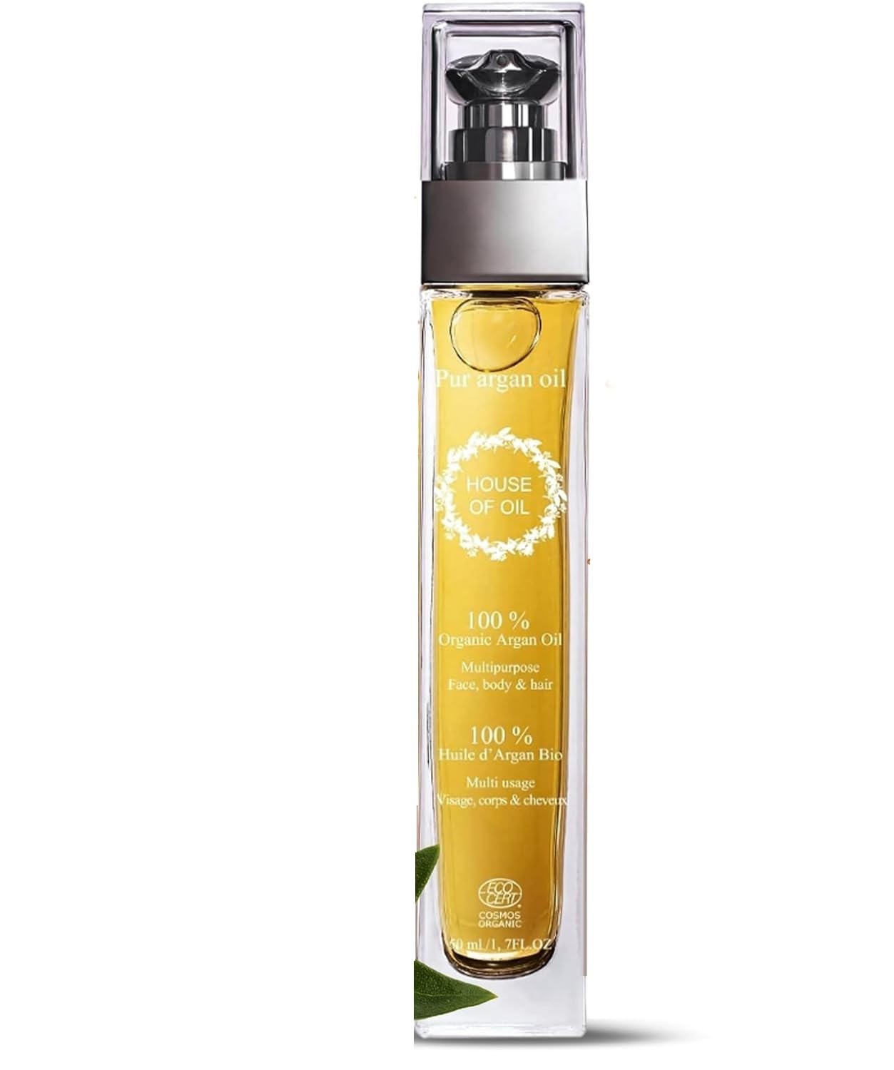 100% Organic Moroccan Argan Oil for Hair Growth - (50ml) Luxury Nourishing & Soothing Hair Oil for Dry Damaged Hair for Men and Women