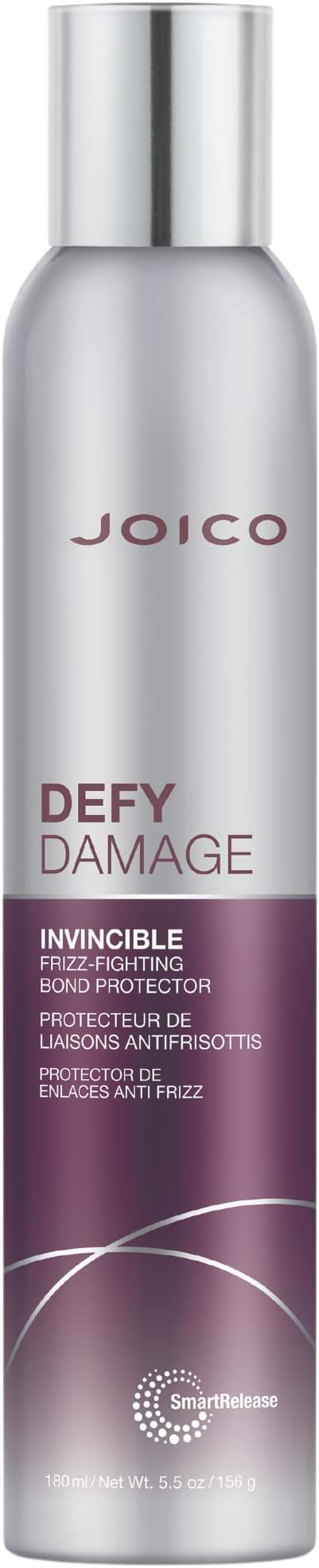 Defy Damage Invincible Frizz-Fighting Bond Protector | 24 Hour Frizz Protection | Thermal Heat & Humidity Protection | Boost Shine | Reduce Breakage | Leave-In Spray | 180mL