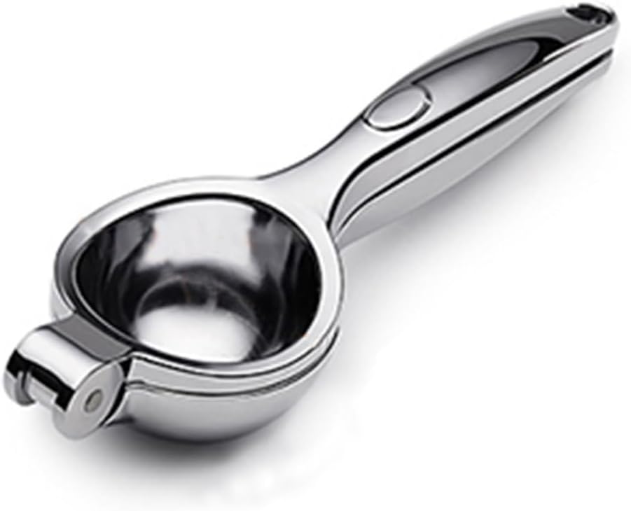 Manual Juicer Hand Press Manual Lemon Squeezer Orange Juicer Fruit Juice Citrus Press Machine Handle Multifunctional Tool(Silver Middle)