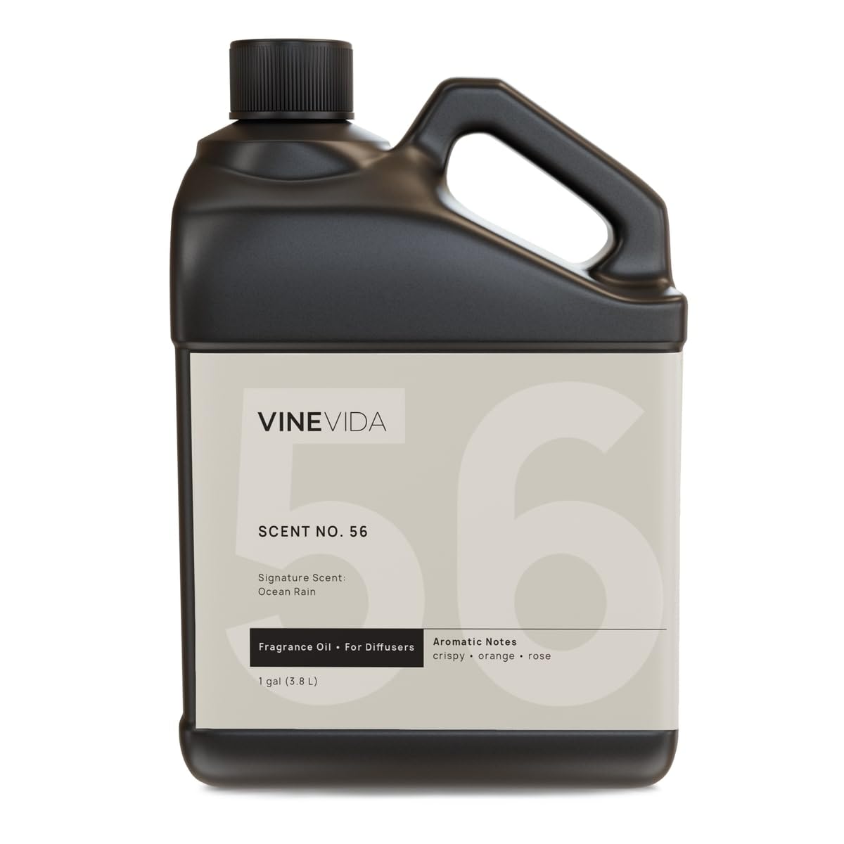 VINEVIDA [128 Fl Oz] Ocean Rain Fragrance Oil for Cold Air Diffusers, Essential Oils for Diffuser Oil Refill & Air Freshener Room Spray