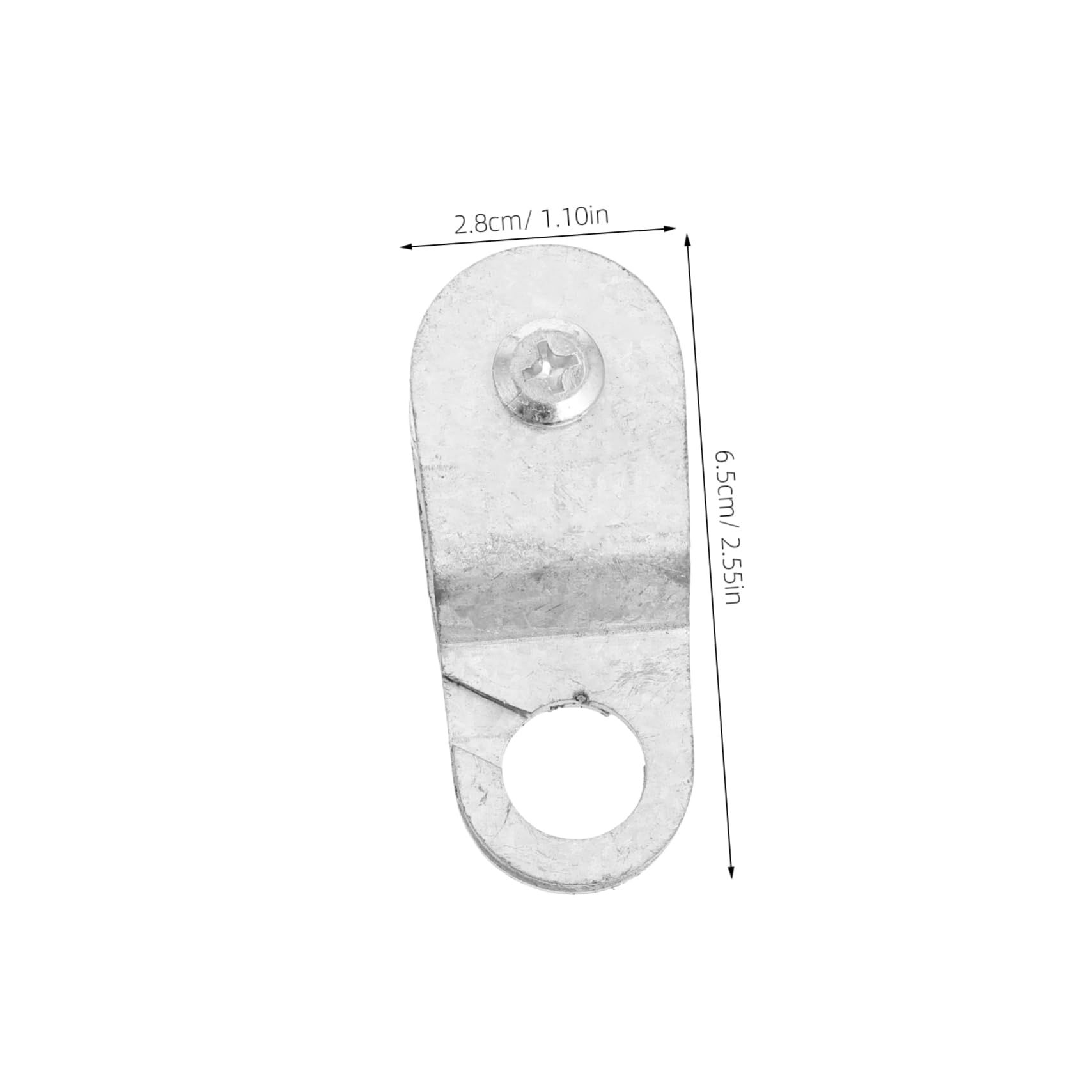 OFFSCH Bearing Pulley Open Hook Pulley Wheel Iron Cable Pulley System for Greenhouse Agricultural Use