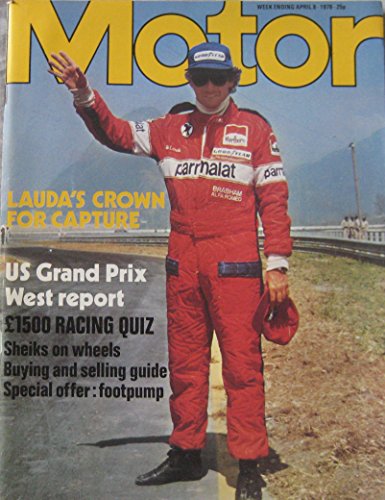  Motor magazine 8/4/1978 featuring Renault 5 road test, Volvo