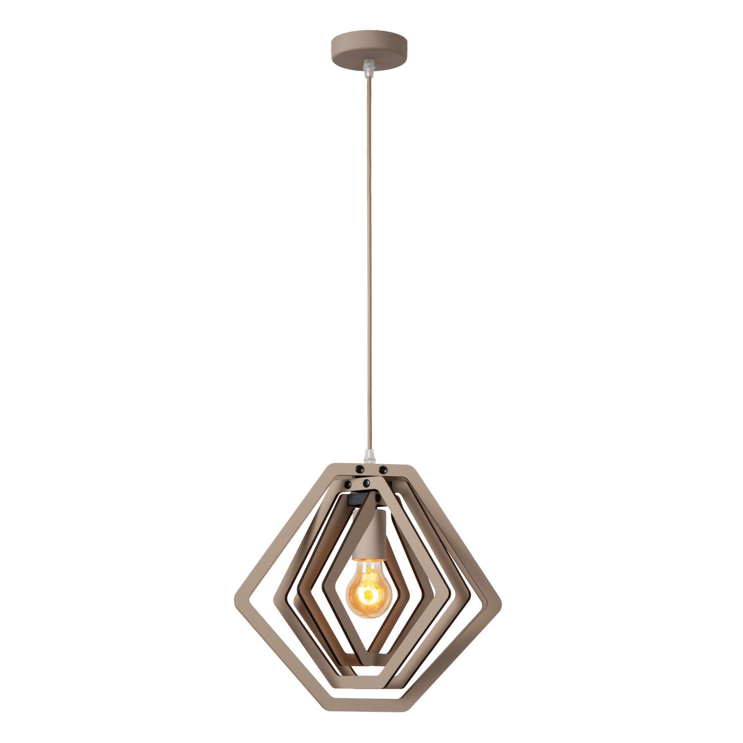 LUCIDE Mauro - Pendant Light Children - 1xE27 - Taupe