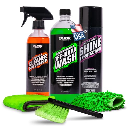 Image of Slick Products Off-Road Wash Kit - ATV, UTV, Dirt Bike & Side by Side