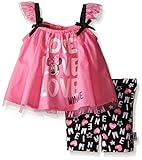 Disney Baby Girls' Minnie Mouse Bike Short Set (Pack of 2)