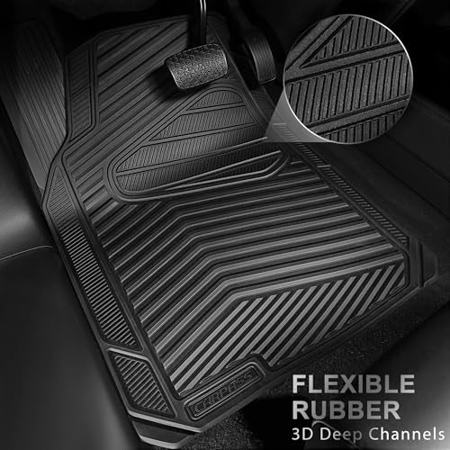 CAR PASS 3-Piece Rubber Mat Set
