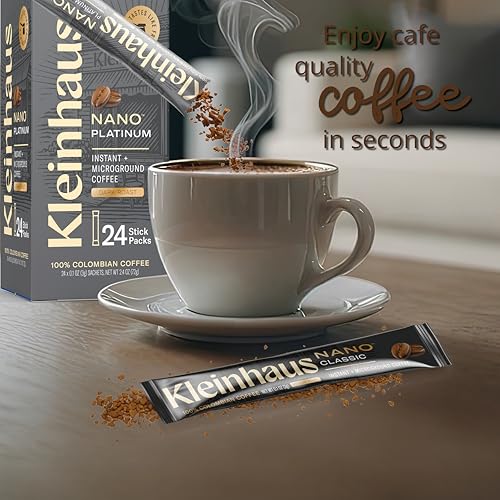 Kleinhaus Dark Roast Nano Instant Coffee
