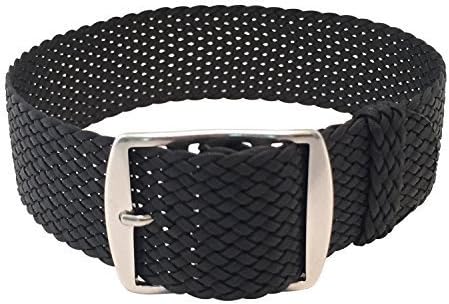 Perlon Watch Strap (22mm, Night Blue)