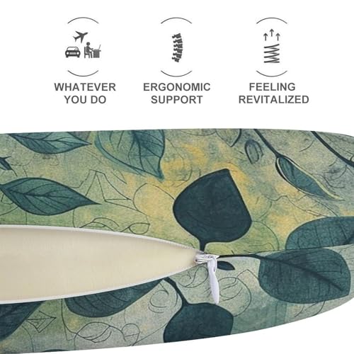Almohada de viaje espuma viscoelástica tamaño único miniatura 5