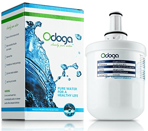 Odoga DA29-00003G Compatible Qualité supérieure Filtre à eau pour Samsung Aqua Pure PLUS DA29-00003G DA29-00003F DA29-00003B DA29-00003A HAFIN1-EXP