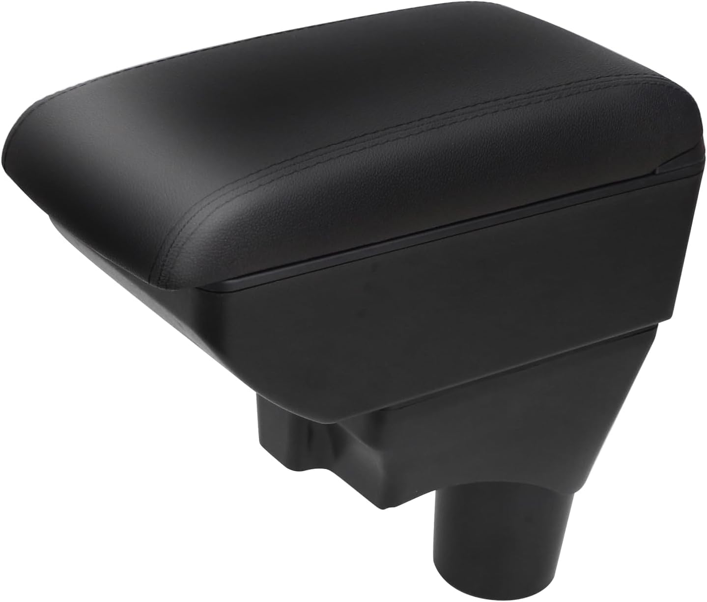 Replacement Armrest for Nissan March Micra Armrest March K13 Sunny Center Consoles Arm Rest Rotatable Interior Storage Dual Layer Black 2010-2022
