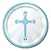 Blessings Blue 7-inch Paper Plates 18 Per Pack