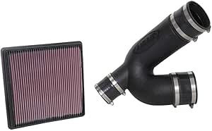 Airaid Cold Air Intake System By K&N: Increased Horsepower, Cotton Oil Filter Compatible With 2010 2019 Ford Lincoln Flex Taurus Sho Mkt Mks Air 450 260